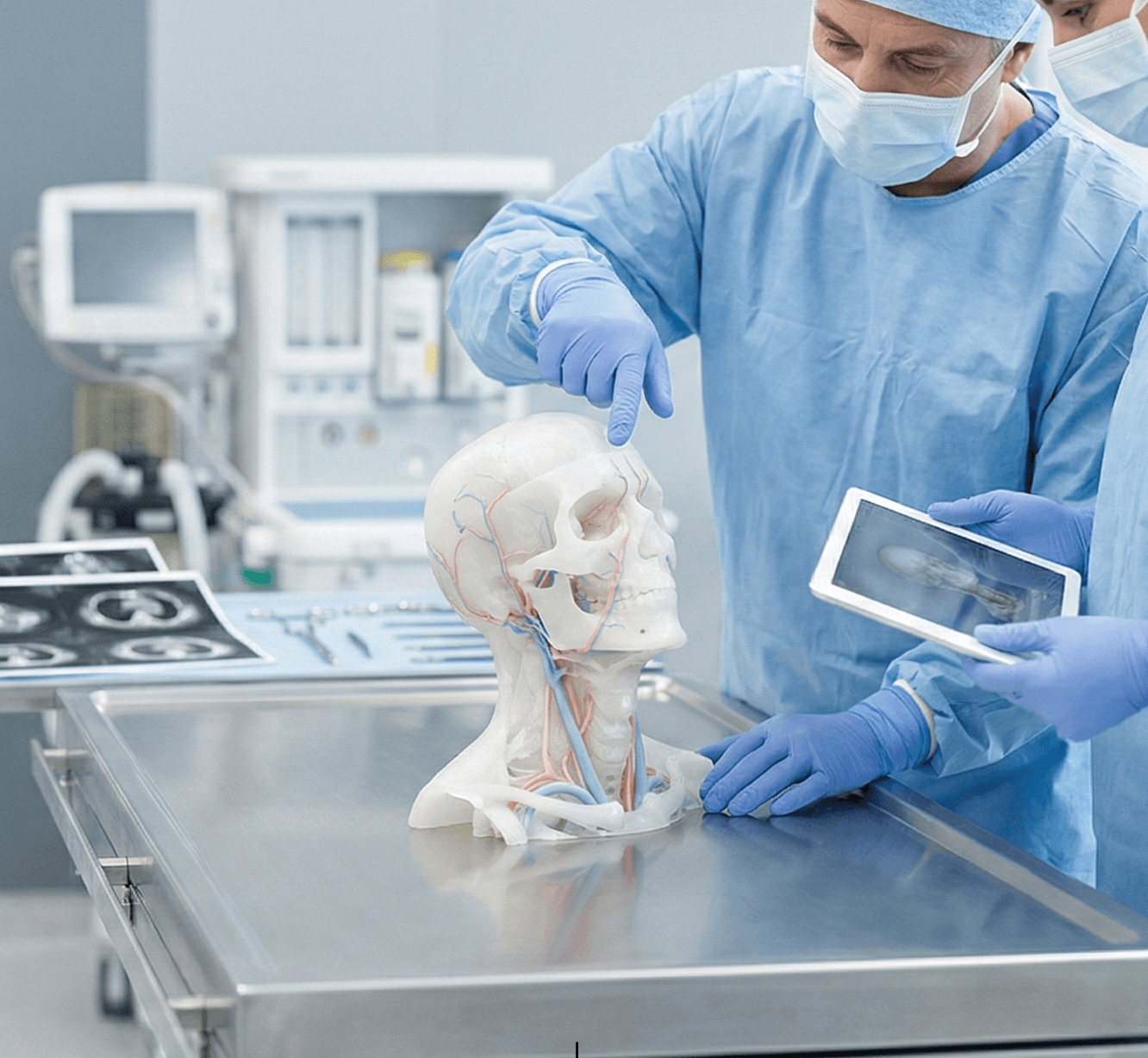Patient-specific 3D-printed anatomical model for presurgical planning